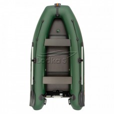 Kolibri KM-300DL Light (Колібрі КМ-300ДЛ Лайт) надувний кільовий човен темно-зелений + книжка